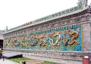 Nine-dragon Screen in Datong